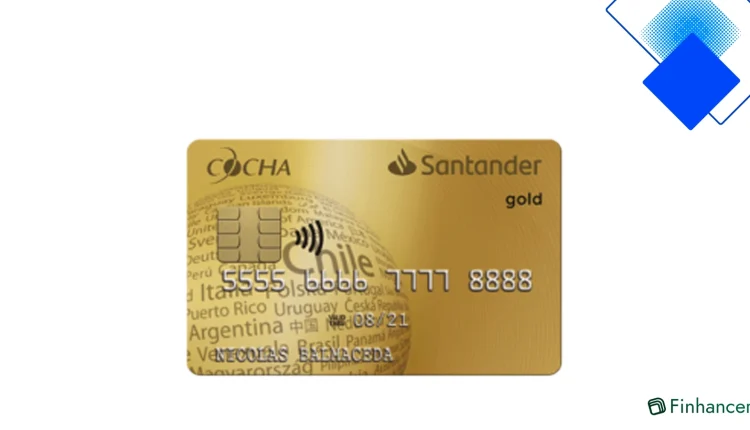 Sácale partido a tus lucas con la Tarjeta Gold Santander Cocha y gana CochaPuntos para tu independencia financiera en Chile