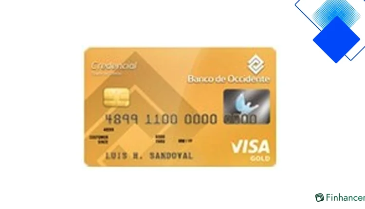 Tarjeta Credencial Visa Gold del Banco de Occidente, cashback, hasta 48 cuotas y asistencia de viaje para viajar tranquilo