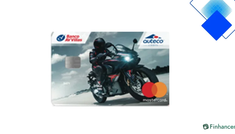 Tarjeta de Crédito Auteco del Banco Av Villas con beneficios reales, puntos y seguros sin letra chica
