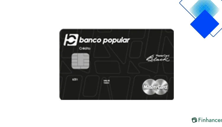 Mastercard Black Banco Popular sin cuota de manejo y con puntos Tuplús