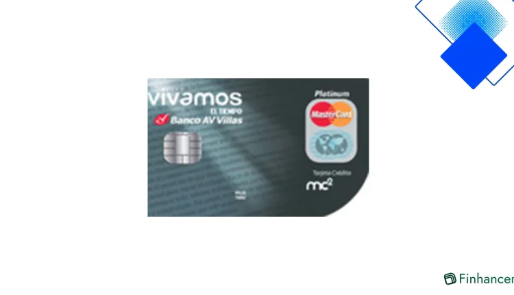 Tarjeta Platinum AV Villas Club Vivamos el Tiempo, sin cuota de manejo el primer año, descuentos, puntos y seguro de viaje