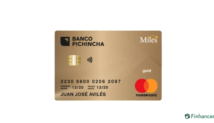 Mastercard Gold Pichincha Miles, acumula millas por cada dólar con tasas competitivas, seguros de viaje y atención 24/7