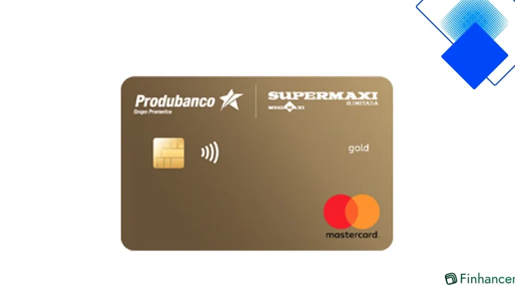 Mastercard Supermaxi Gold de Produbanco la tarjeta en Ecuador para acumular Maxidólares y pagar sin contacto