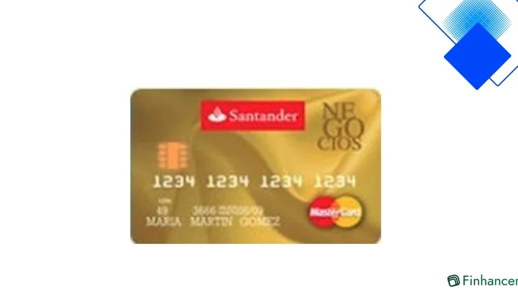Tarjeta Santander Negocios, ventajas y límites de crédito para pymes sin sorpresas