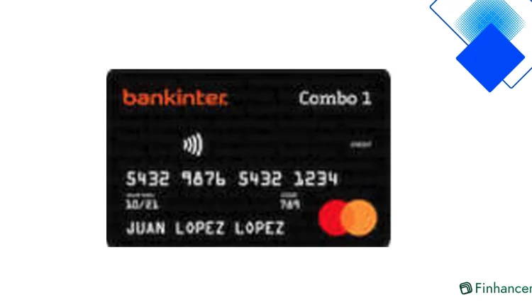 Tarjeta Combo Bankinter, crédito y débito sin comisiones, límite flexible y ventajas exclusivas en España