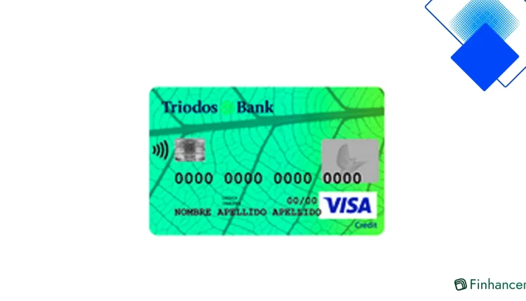 Tarjeta Crédito Triodos sostenible y transparente con TAE competitiva