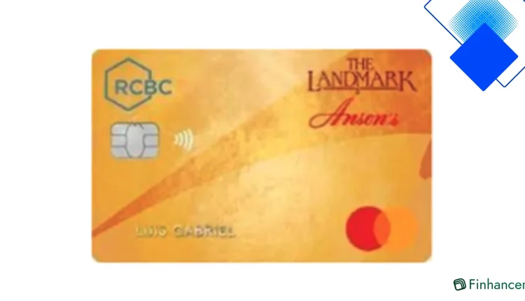 RCBC Landmark Ansons Mastercard, Sulit na Credit Card para sa Mamimili sa Pilipinas 5% Rebate at Eksklusibong Benepisyo