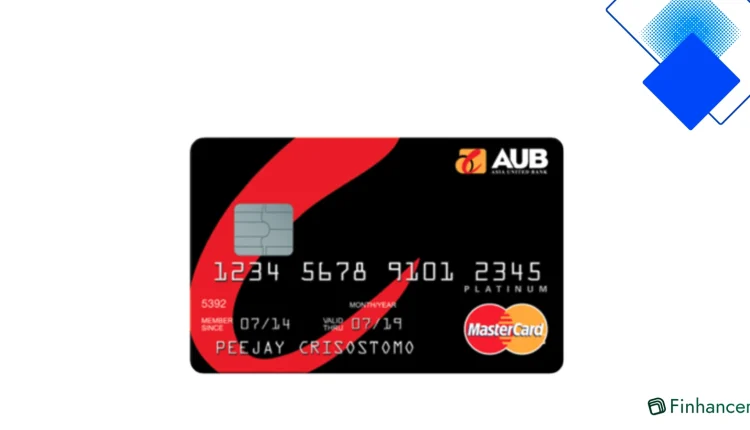 AUB Platinum Mastercard para sa mga Pilipino na May Walang Annual Fee, VIP Lounge at Mabuhay Miles