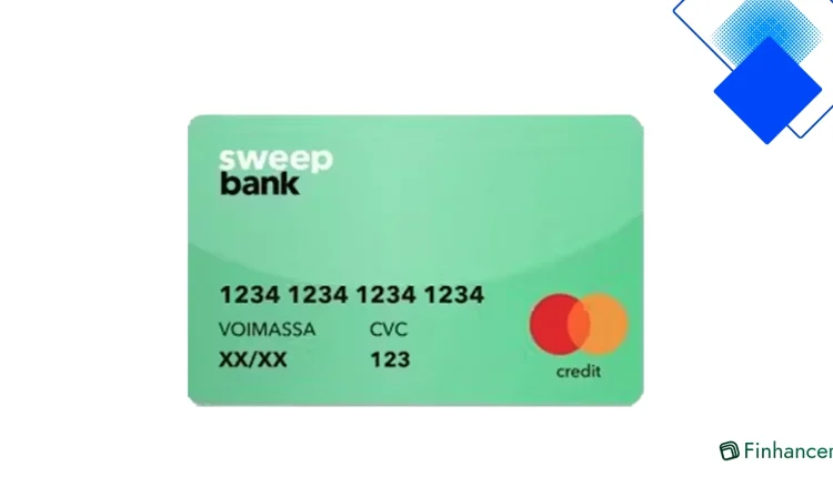 SweepBank Mastercard ilman vuosimaksua, jopa 8 000 € luottoraja ja kätevä mobiilisovellus