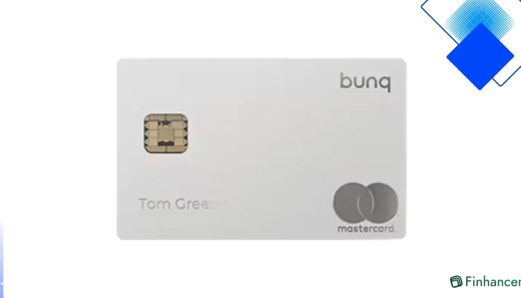 Bunq easyGreen Mastercard ekologinen metallikortti joka istuttaa puita ja yksinkertaistaa rahanhallintaa