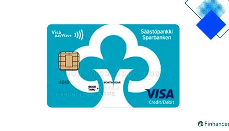 Säästöpankki Credit/Debit turvallinen ja edullinen luottokortti, 40 päivää korotonta, 90 päivän ostoturvavakuutus ja jopa 10 000€ luottoraja