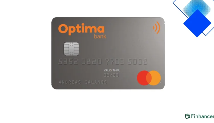 Πιστωτική κάρτα Optima Bank Credit Mastercard για άτοκες δόσεις, ασφαλείς ανέπαφες πληρωμές και Apple/Google Pay