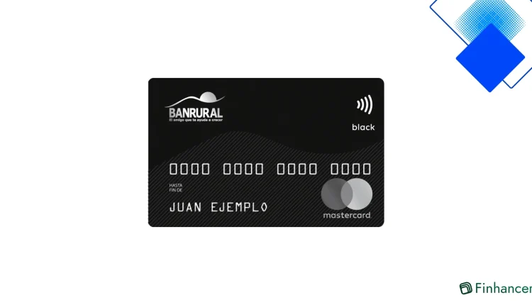 Tarjeta de crédito Banrural Mastercard Black en Guatemala Beneficios exclusivos sin cuota anual, puntos Banrural y acceso VIP