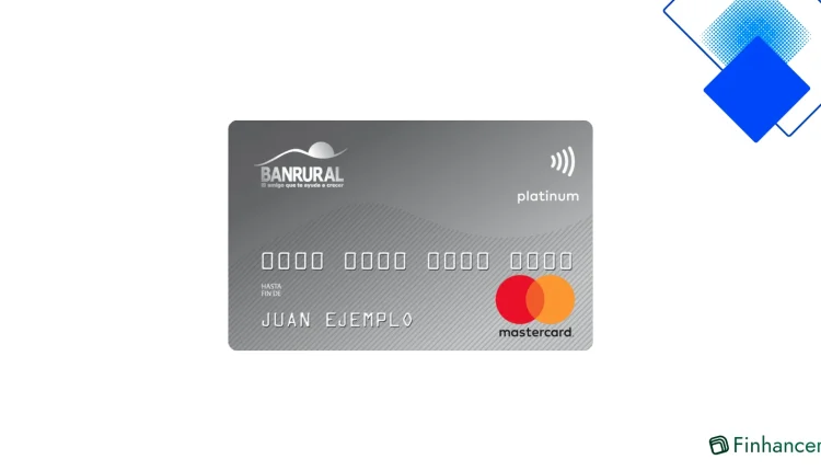 Tarjeta Banrural Mastercard Platinum en Guatemala, 55 días sin intereses, 2 puntos por Q5 y seguros de viaje incluidos