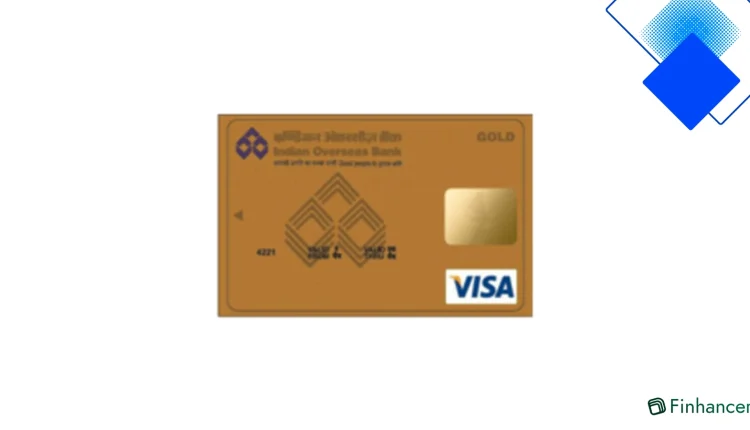 IOB Visa Gold क्रेडिट कार्ड भारी क्रेडिट लिमिट, वार्षिक शुल्क मुक्त और विदेश लेनदेन पर कम चार्ज