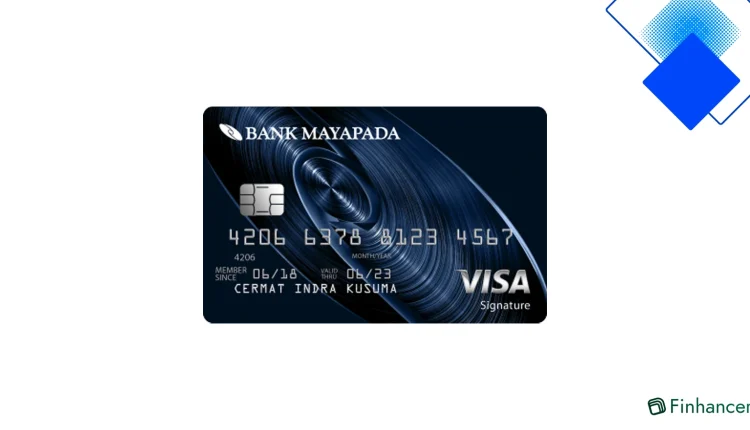 Kartu kredit Mayapada My Signature Card tanpa iuran tahunan 3 tahun cashback hingga Rp500.000 dan akses lounge bandara