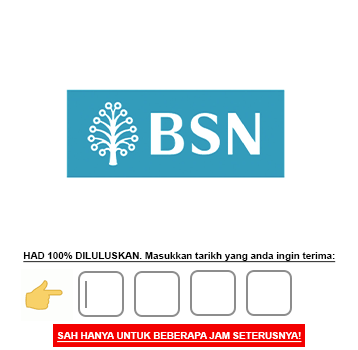 Pinjaman Peribadi BSN MyRinggit 2024 Untuk Kakitangan Awam Kadar Faedah Rendah Tanpa Yuran Pemprosesan