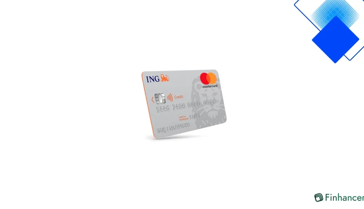 Karta kredytowa ING Mastercard z darmowymi płatnościami bezgotówkowymi, limitem od 2 000 do 20 000 zł i 52 dni bez odsetek