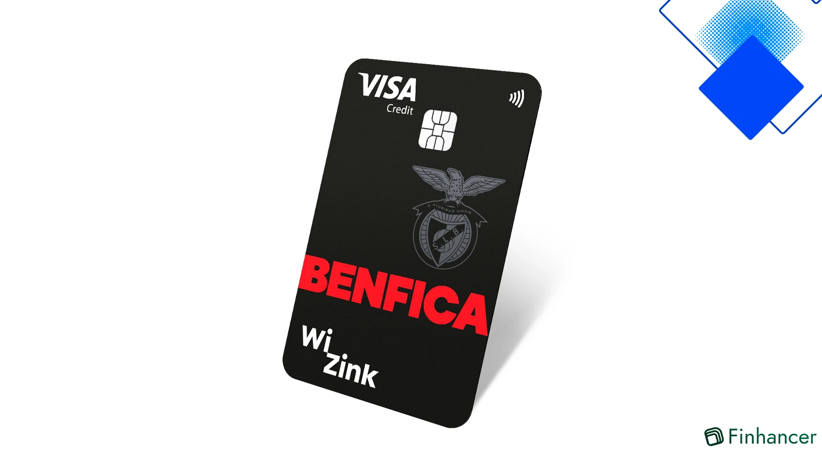 Com o Cartão Benfica WiZink ganhas cashback, seguros e ofertas exclusivas para sócios e adeptos