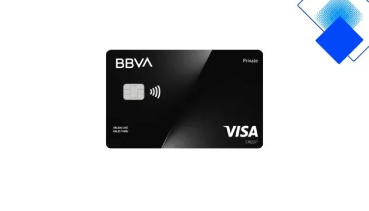 Cartão de Crédito BBVA Private com cashback, limites até 30.000€ e isenção de anuidade acima de 5.000€