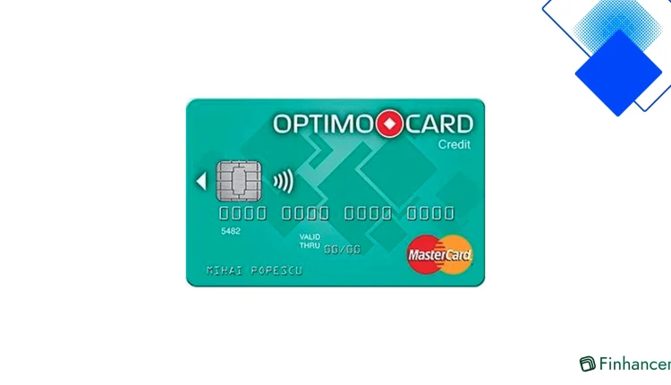 Optimo Card Credit Europe Bank card de credit MasterCard până la 12.000 RON emitere gratuită și perioadă de grație de 45 de zile