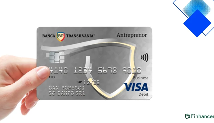 Card Business Visa Business Silver RON de la Banca Transilvania cu 55 de zile de grație și recompense STAR