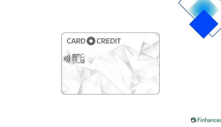 Кредитная карта CARD CREDIT от Кредит Европа Банка беспроцентная рассрочка до 4 месяцев, лимит до 600 000 ₽ и снятие наличных без комиссии
