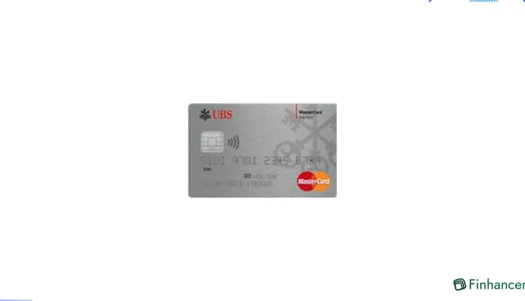 UBS Mastercard Standard Kreditkarte Schweiz, im 1. Jahr gebührenfrei mit Bonuspunkten und Mietwagenrabatten