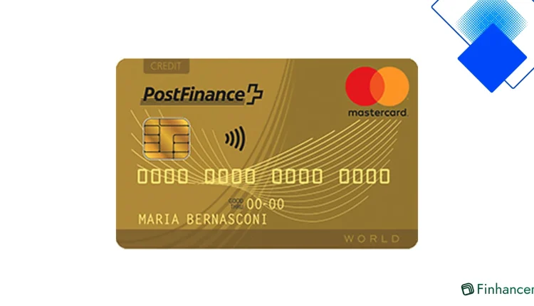 PostFinance Mastercard Gold, Kreditkarte Schweiz mit Cashback und umfassenden Versicherungen