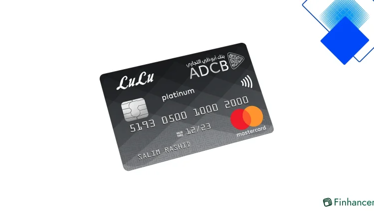 بطاقة ائتمان ADCB Lulu Platinum بدون رسوم سنوية نقاط لولو حتى 5 لكل درهم ودخول صالات مجانية