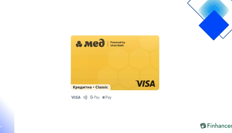 Картка розстрочки Мед від Юнекс Банку, 0% до 12 місяців, ліміт до 100 000 грн і безкоштовне обслуговування