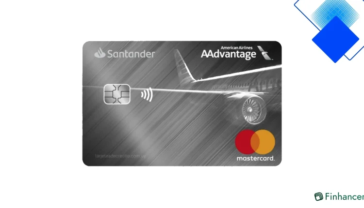 Tarjeta Mastercard AAdvantage Santander en Uruguay sin cuota el primer año, millas, descuentos, salas VIP y aprobación al toque