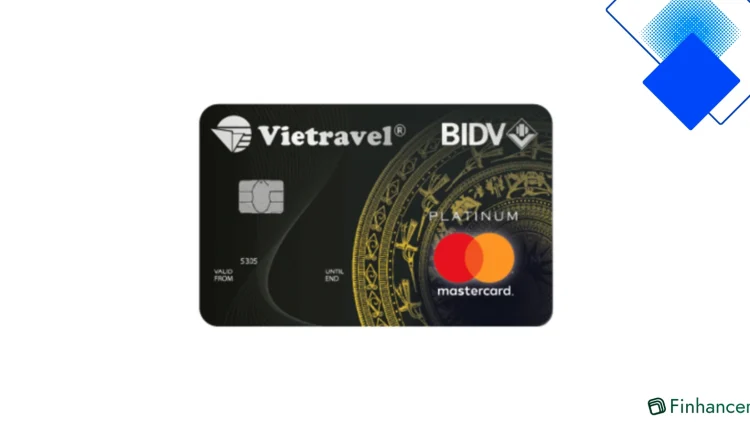 Thẻ tín dụng BIDV Vietravel MasterCard Platinum miễn lãi 45 ngày, ưu đãi du lịch và tích điểm hấp dẫn