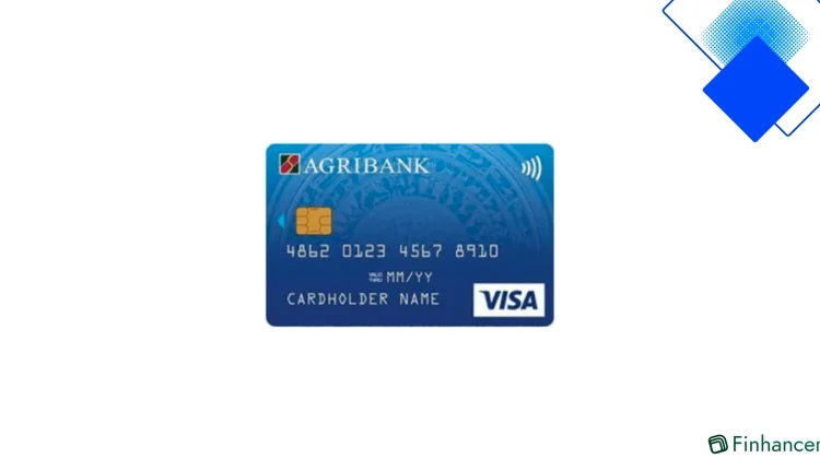 Thẻ tín dụng Visa Standard Agribank hạn mức 30 triệu, ứng tiền 15 triệu, bảo mật 3D và nhiều ưu đãi