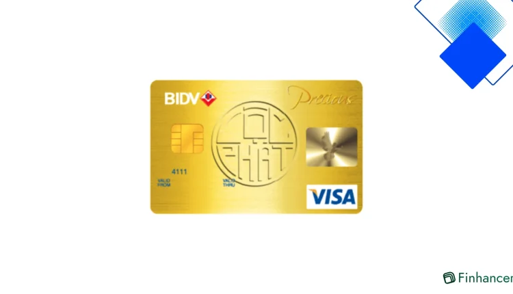 Thẻ tín dụng BIDV Visa Precious hưởng hoàn tiền đến 3 triệu, tích dặm và miễn phí năm đầu